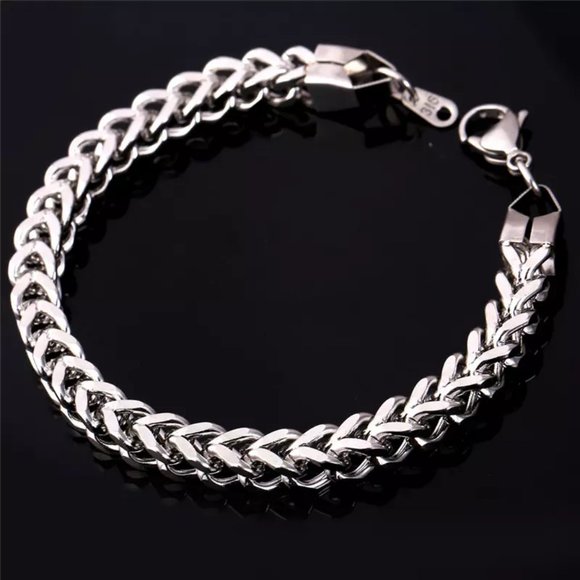 Jewelry - Stainless Steel Big Chunky Chain Bracelet